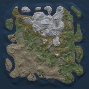 Thumbnail Rust Map: Procedural Map, Size: 4250, Seed: 1165298565, 19 Monuments