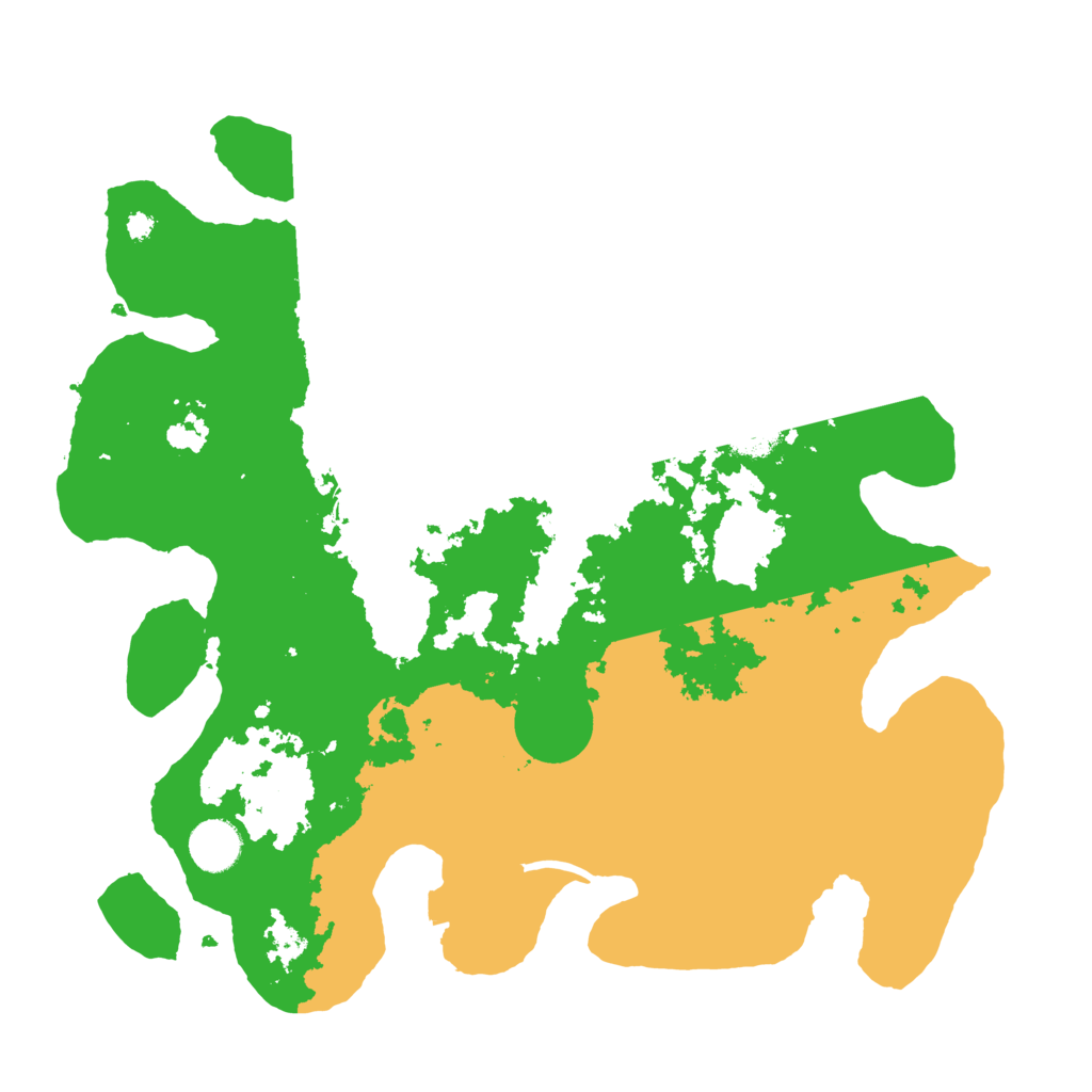 Biome Rust Map: Procedural Map, Size: 3677, Seed: 1