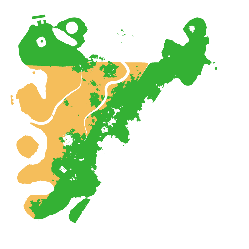 Biome Rust Map: Procedural Map, Size: 3800, Seed: 486873408