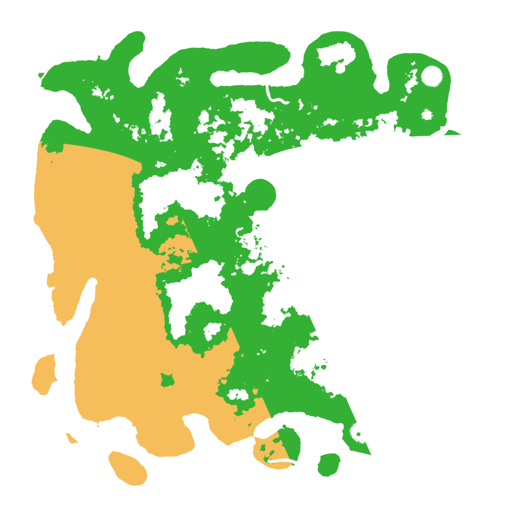 Biome Rust Map: Procedural Map, Size: 4300, Seed: 160520241