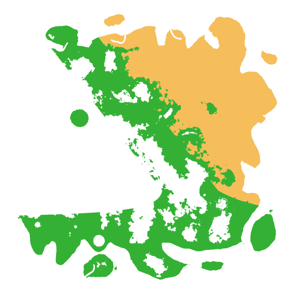 Biome Rust Map: Procedural Map, Size: 4500, Seed: 1878512350