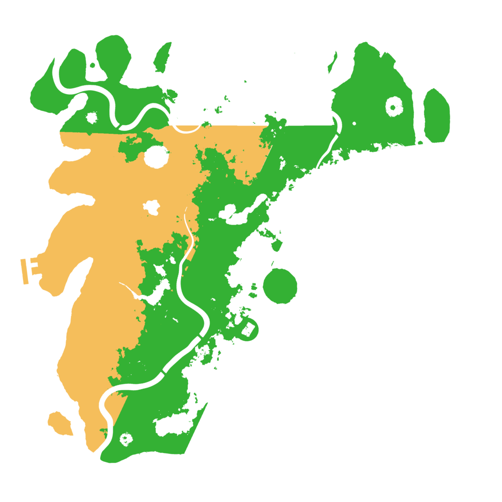 Biome Rust Map: Procedural Map, Size: 4000, Seed: 2112654502