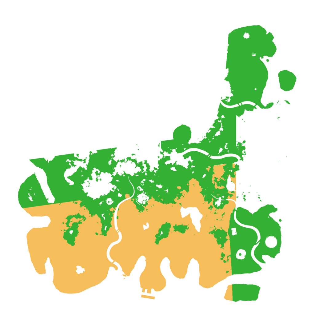 Biome Rust Map: Procedural Map, Size: 4700, Seed: 1193330413