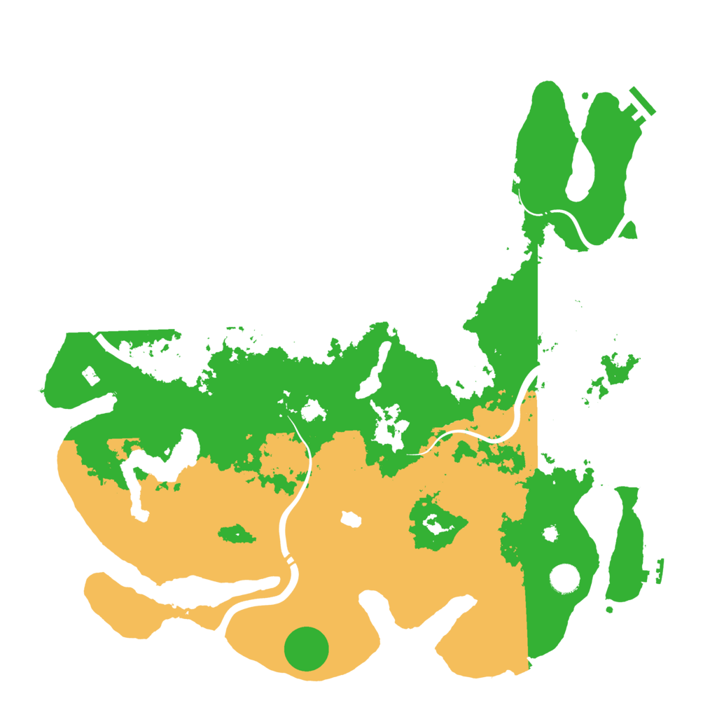 Biome Rust Map: Procedural Map, Size: 4250, Seed: 916544165