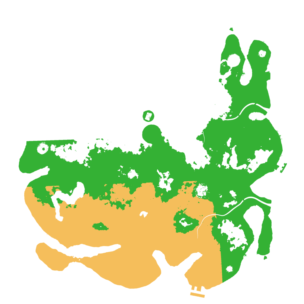 Biome Rust Map: Procedural Map, Size: 4250, Seed: 916544165