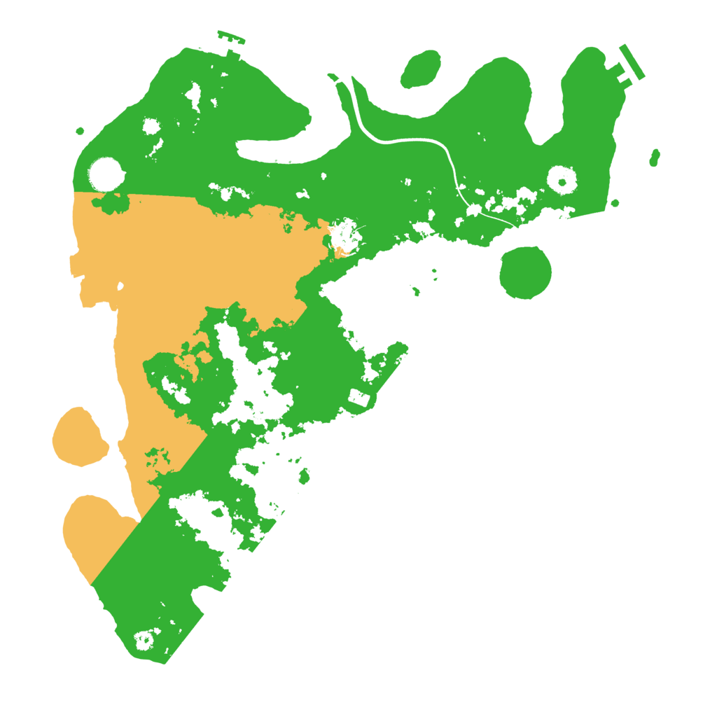 Biome Rust Map: Procedural Map, Size: 3750, Seed: 758230