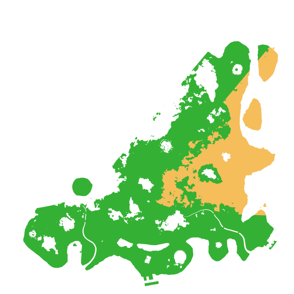 Biome Rust Map: Procedural Map, Size: 4250, Seed: 476349971