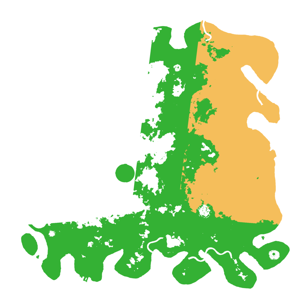 Biome Rust Map: Procedural Map, Size: 4500, Seed: 667184484