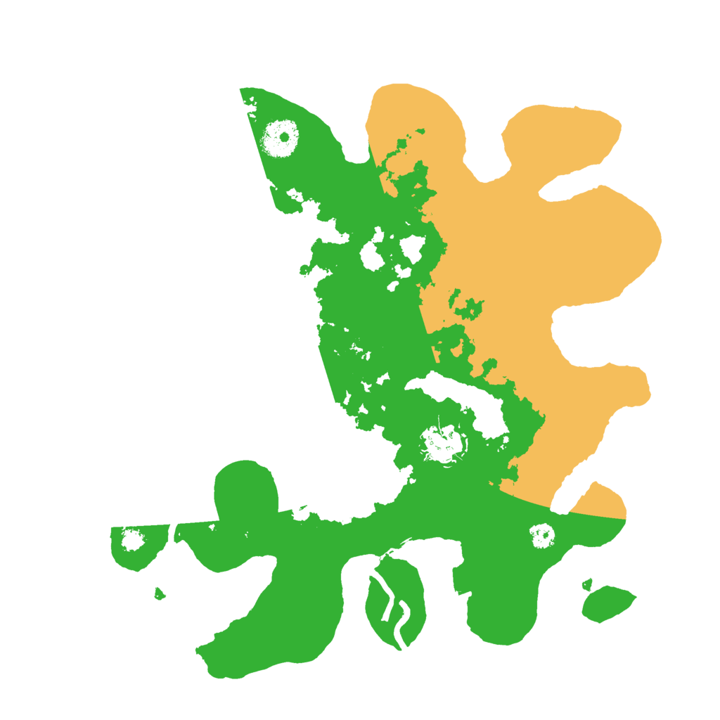 Biome Rust Map: Procedural Map, Size: 3000, Seed: 835914