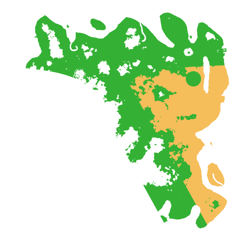 Biome Rust Map: Procedural Map, Size: 4250, Seed: 1077448983