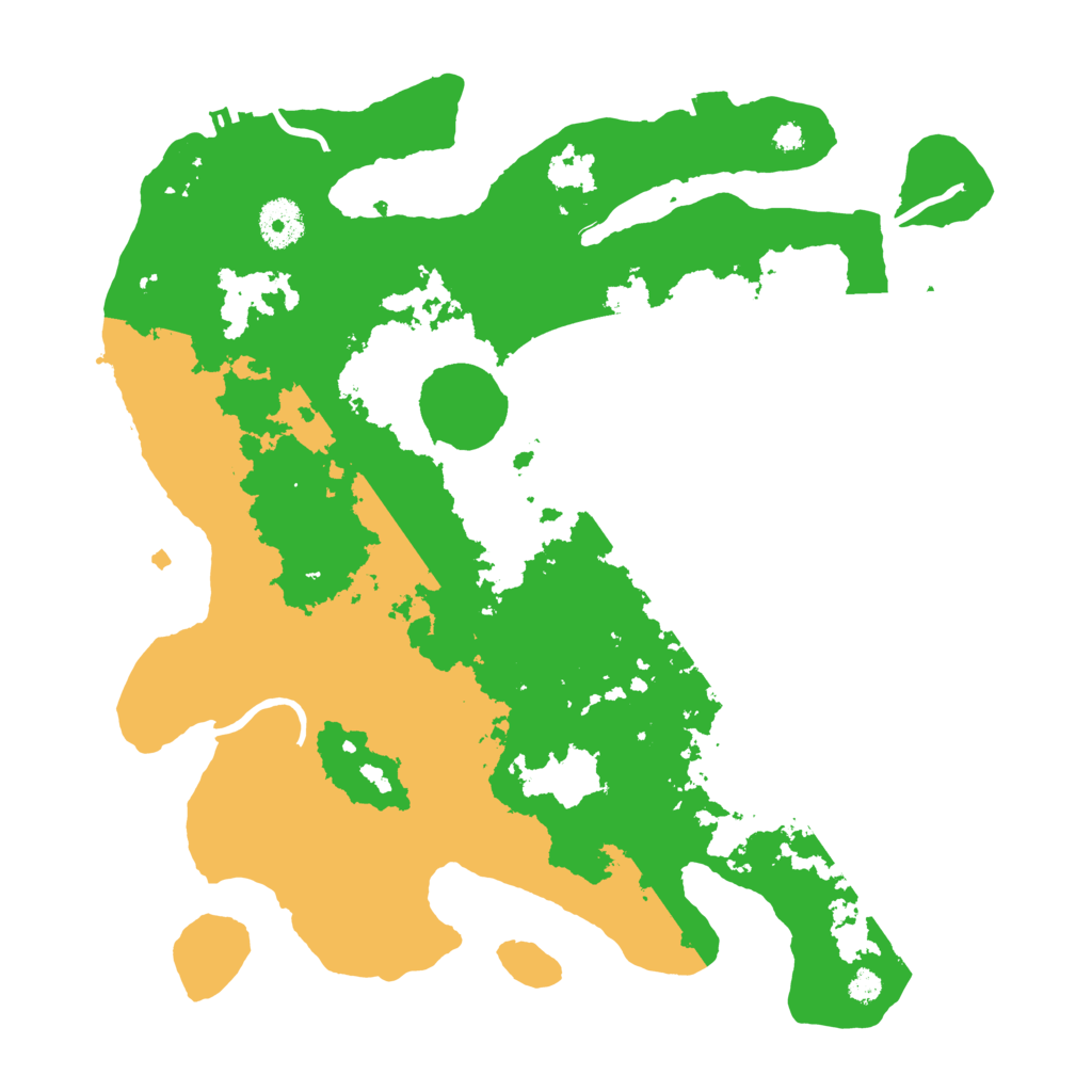 Biome Rust Map: Procedural Map, Size: 3500, Seed: 1694274879