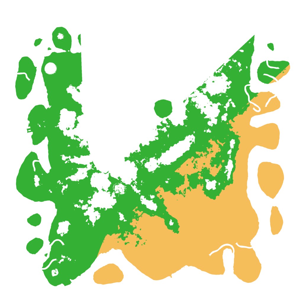 Biome Rust Map: Procedural Map, Size: 4500, Seed: 1934784972