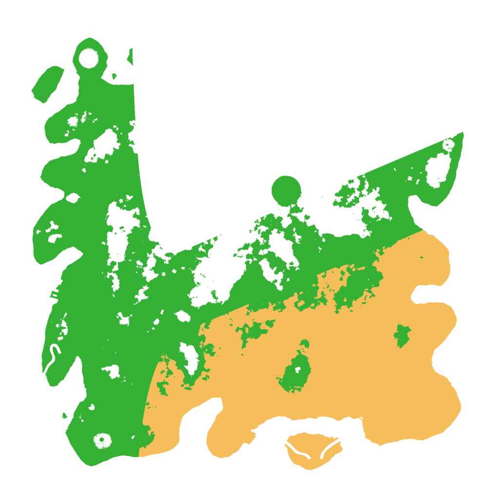 Biome Rust Map: Procedural Map, Size: 4500, Seed: 92218365