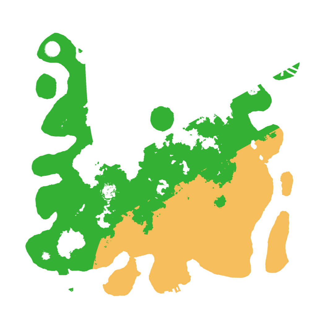 Biome Rust Map: Procedural Map, Size: 3600, Seed: 2046868101