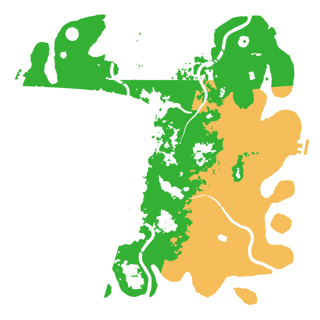 Biome Rust Map: Procedural Map, Size: 4250, Seed: 1609335680