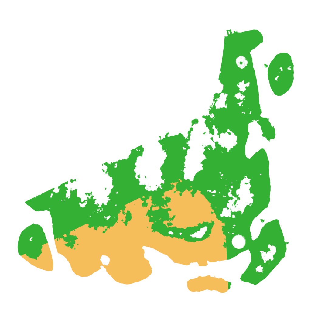 Biome Rust Map: Procedural Map, Size: 4000, Seed: 193358