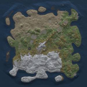 Thumbnail Rust Map: Procedural Map, Size: 4250, Seed: 2147361335, 19 Monuments