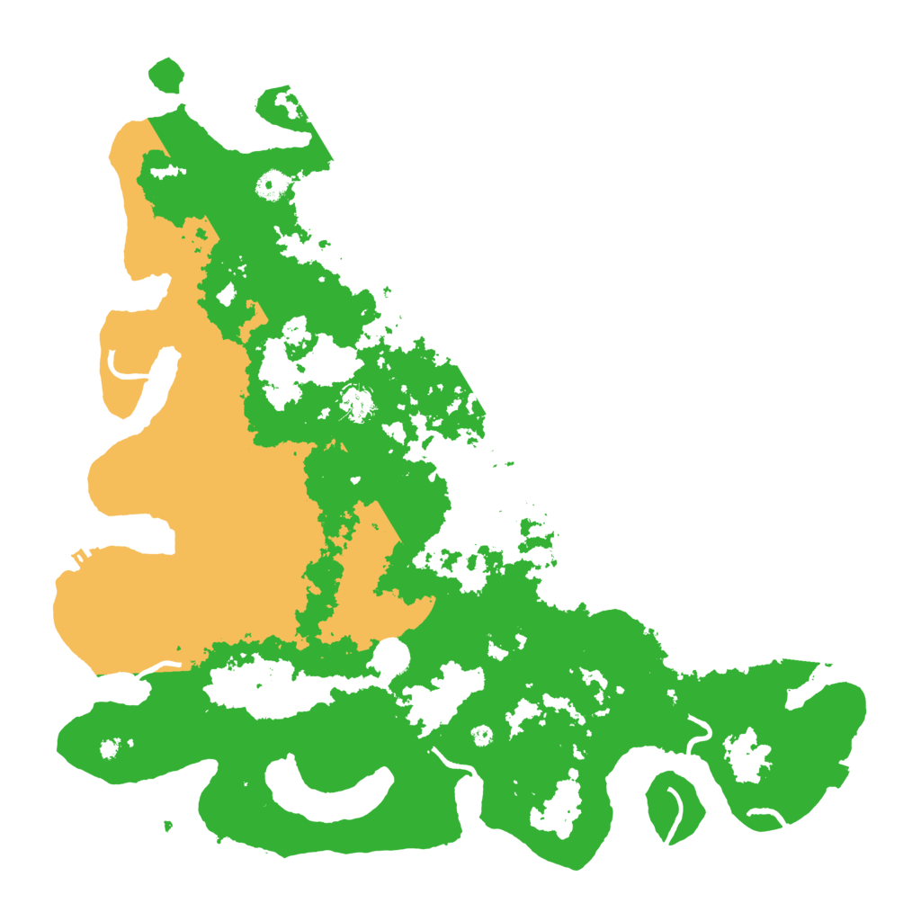 Biome Rust Map: Procedural Map, Size: 4500, Seed: 4250175