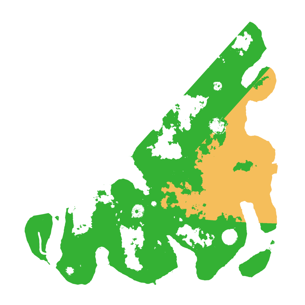 Biome Rust Map: Procedural Map, Size: 3500, Seed: 863942652