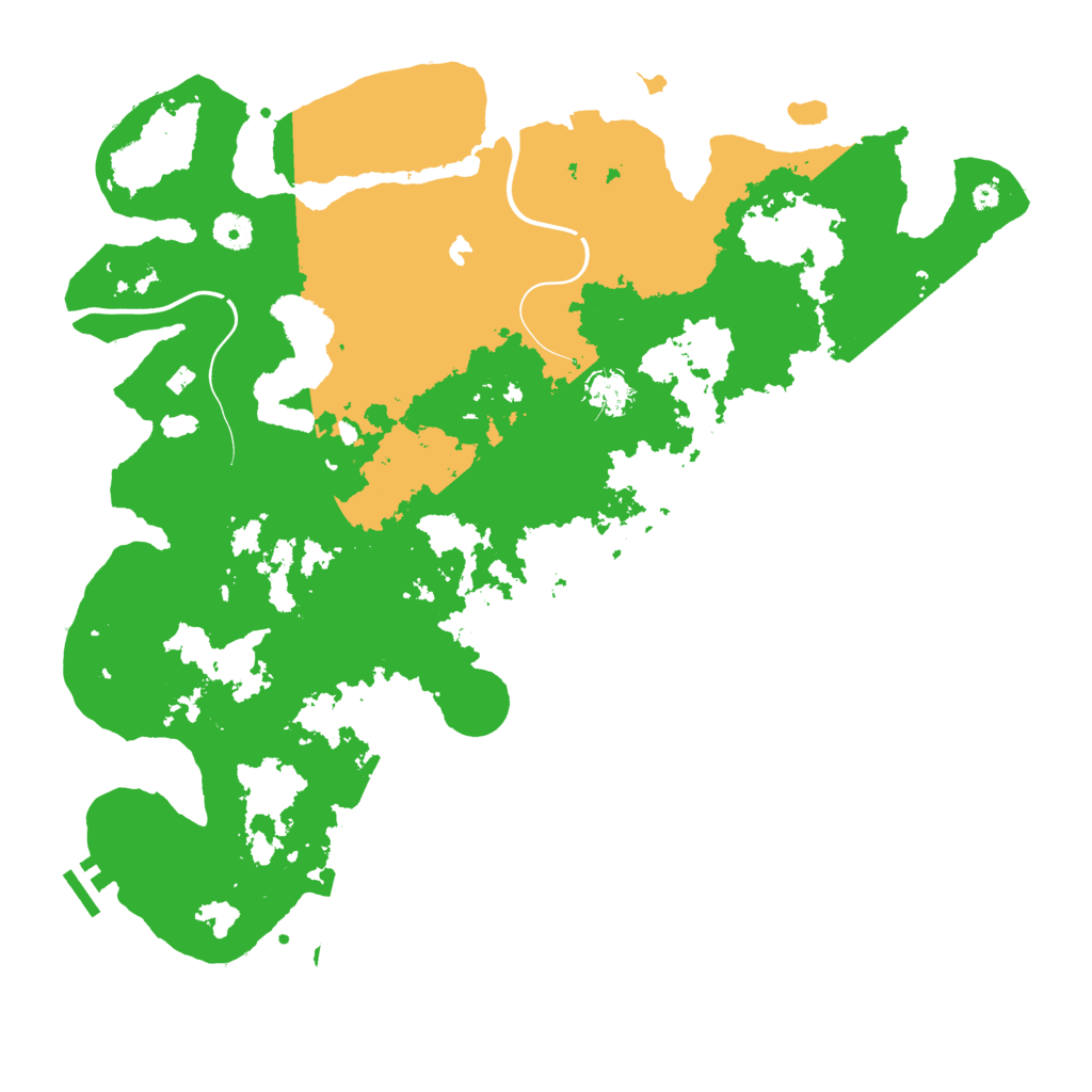 Biome Rust Map: Procedural Map, Size: 4250, Seed: 42721450