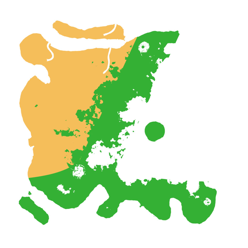 Biome Rust Map: Procedural Map, Size: 3500, Seed: 97723800