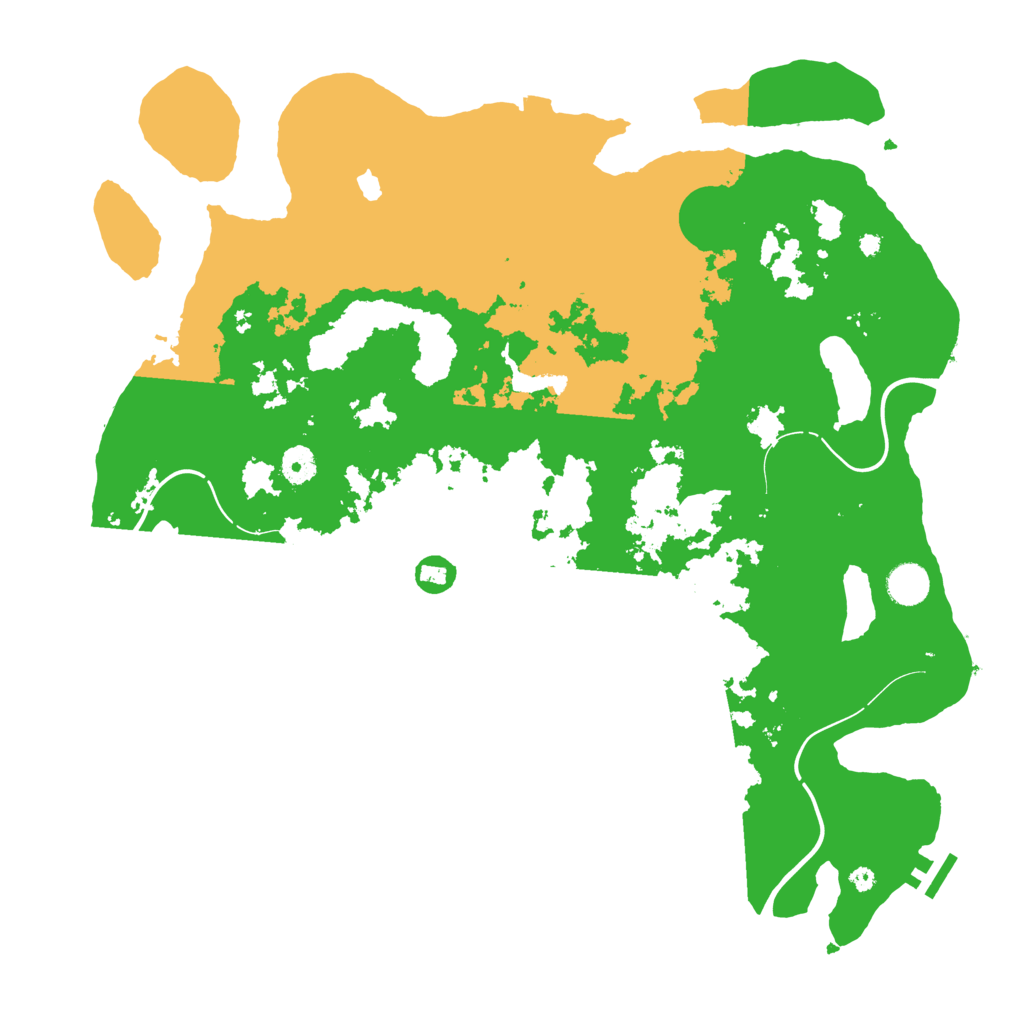 Biome Rust Map: Procedural Map, Size: 4250, Seed: 98421189
