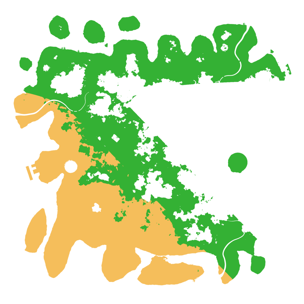 Biome Rust Map: Procedural Map, Size: 4250, Seed: 81664453