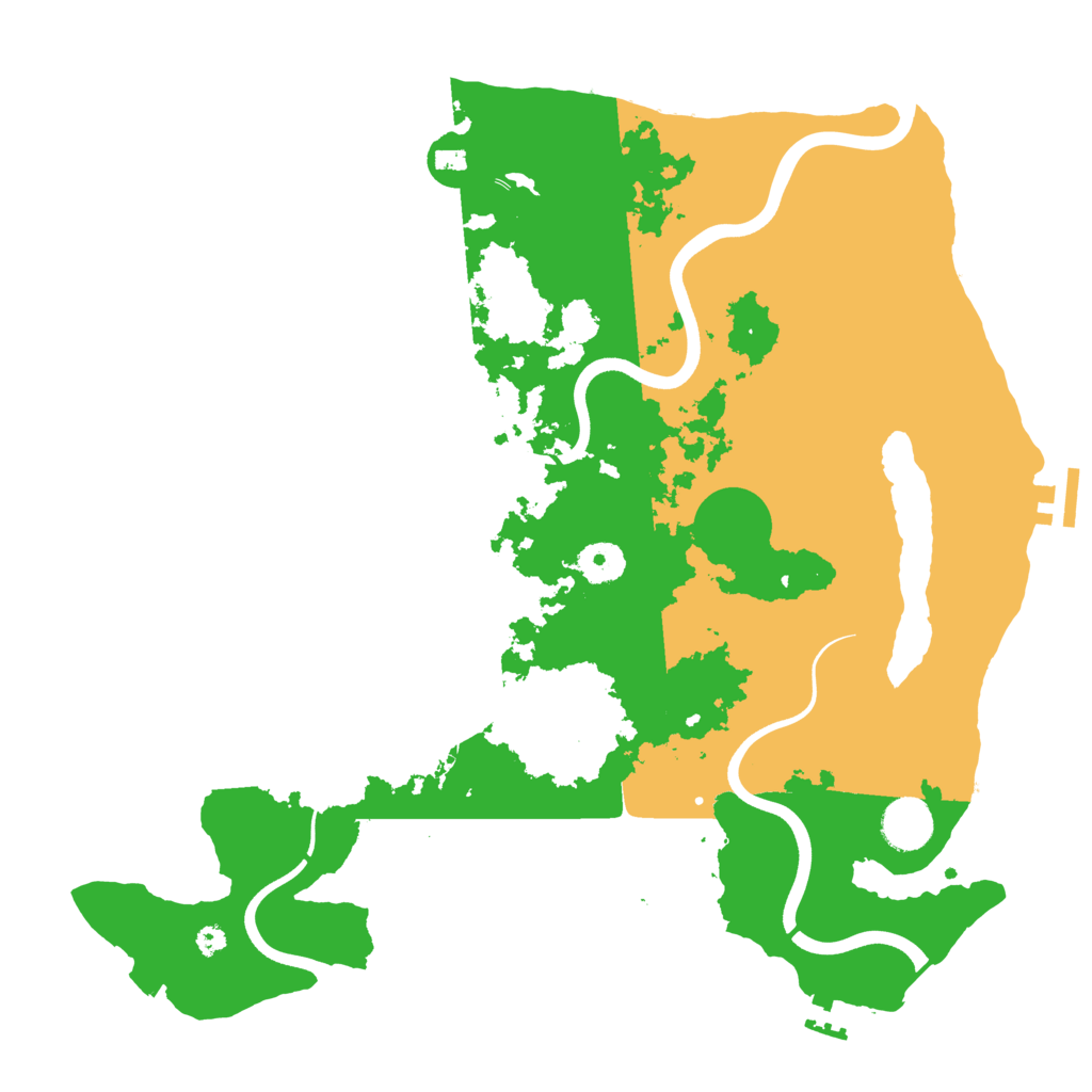 Biome Rust Map: Procedural Map, Size: 3740, Seed: 1441133105