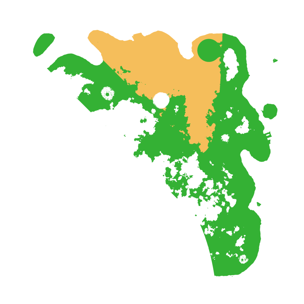 Biome Rust Map: Procedural Map, Size: 3500, Seed: 2735563
