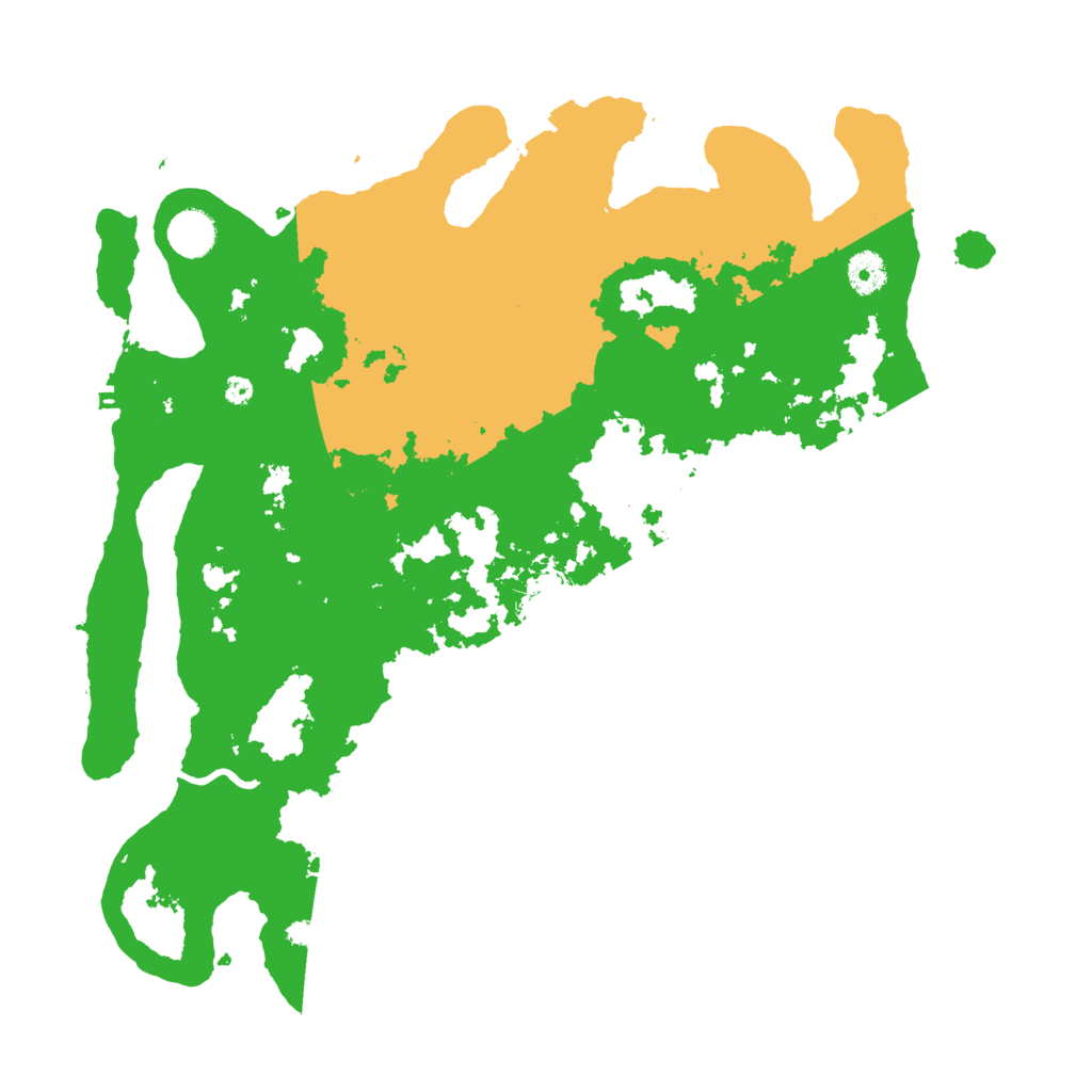 Biome Rust Map: Procedural Map, Size: 4000, Seed: 713381805