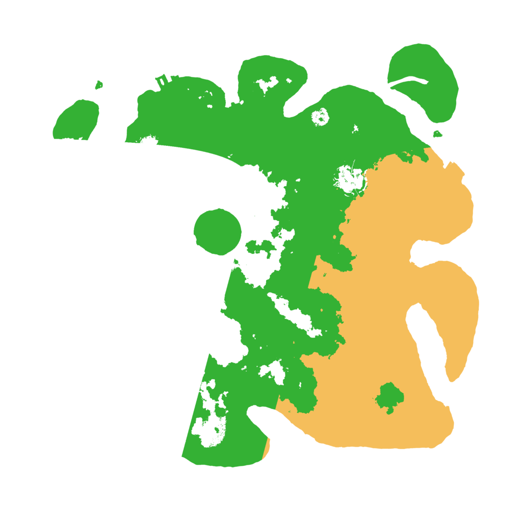 Biome Rust Map: Procedural Map, Size: 3100, Seed: 4000