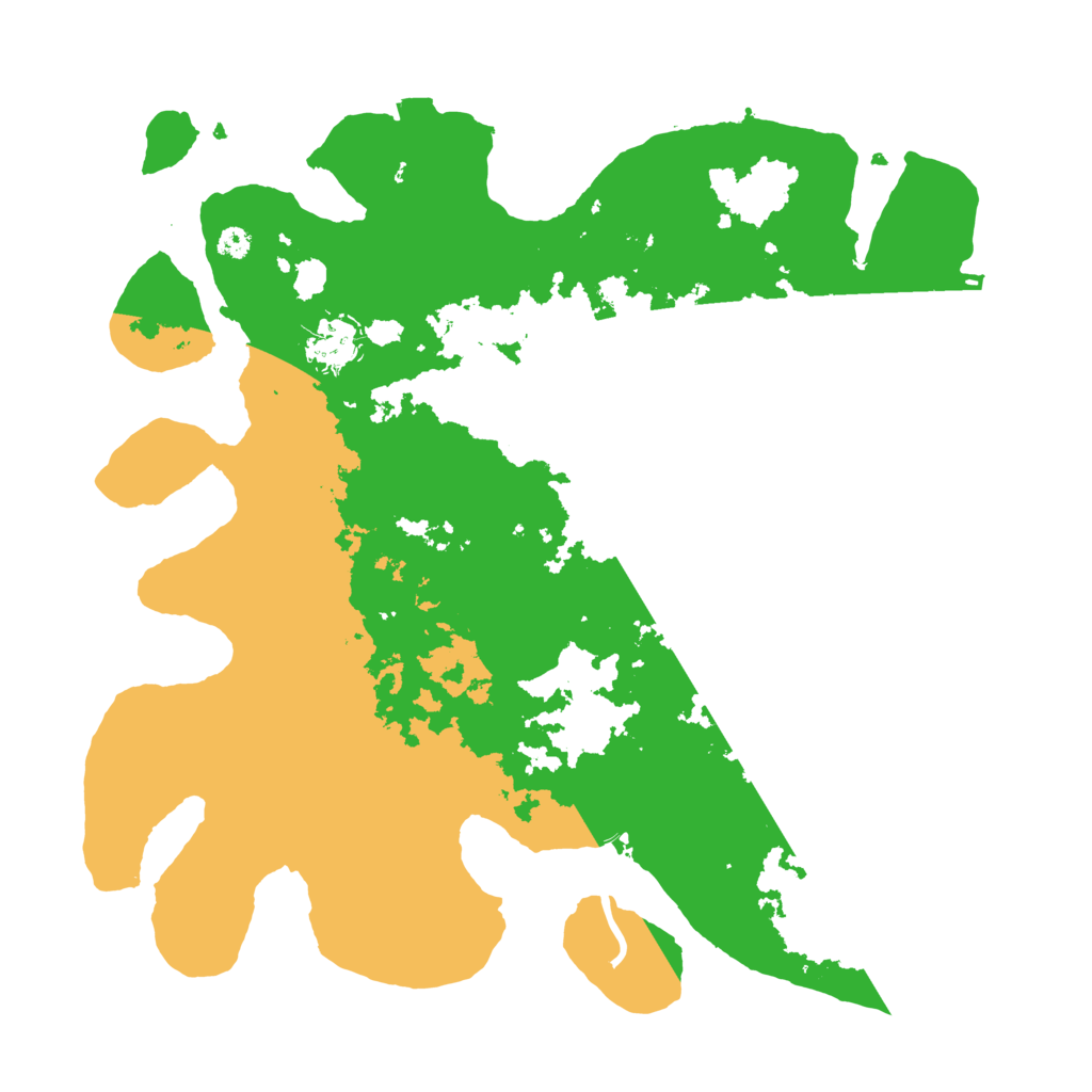 Biome Rust Map: Procedural Map, Size: 3500, Seed: 29031280