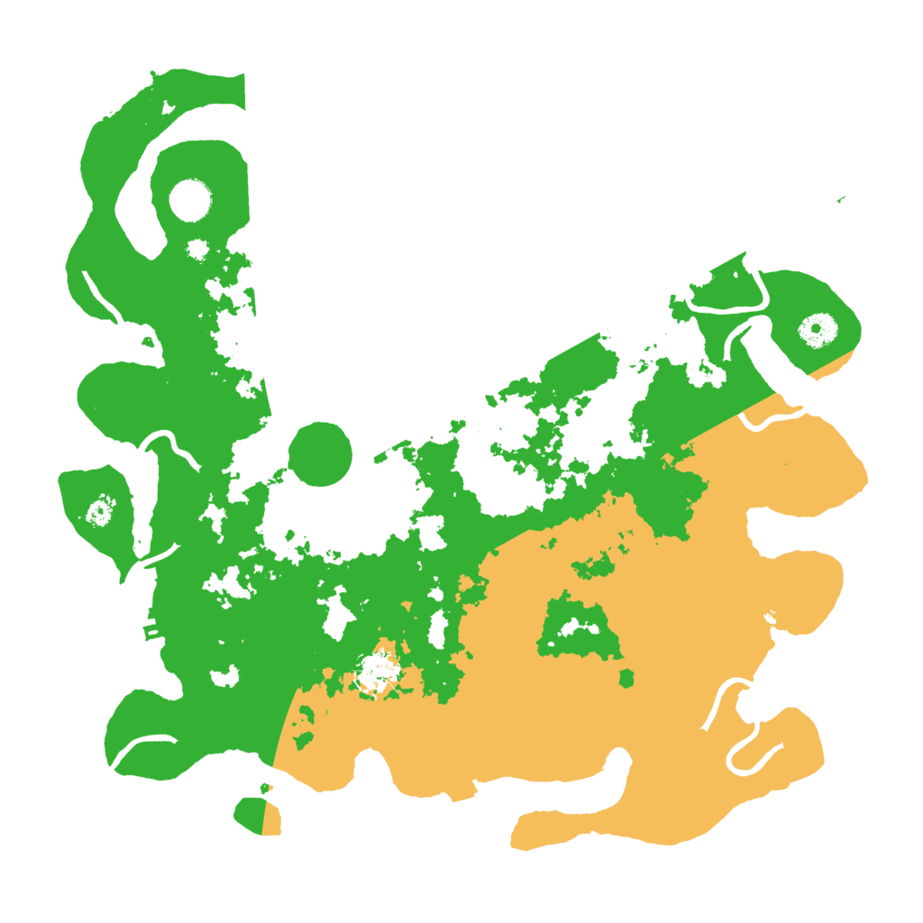 Biome Rust Map: Procedural Map, Size: 3875, Seed: 266605161