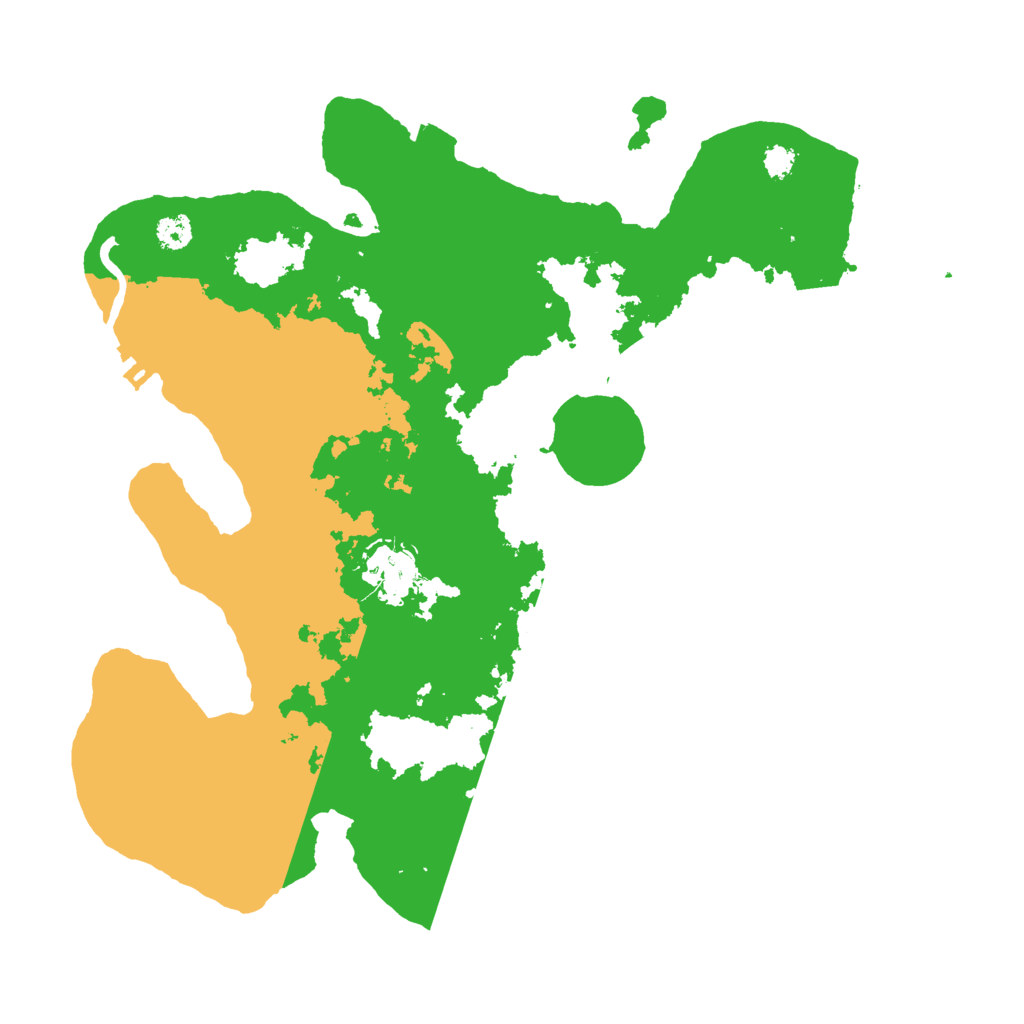 Biome Rust Map: Procedural Map, Size: 3000, Seed: 1998689922