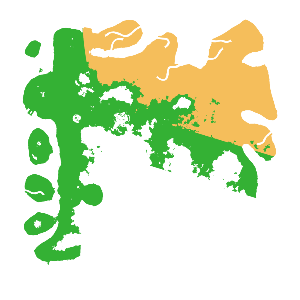 Biome Rust Map: Procedural Map, Size: 3750, Seed: 2074304533
