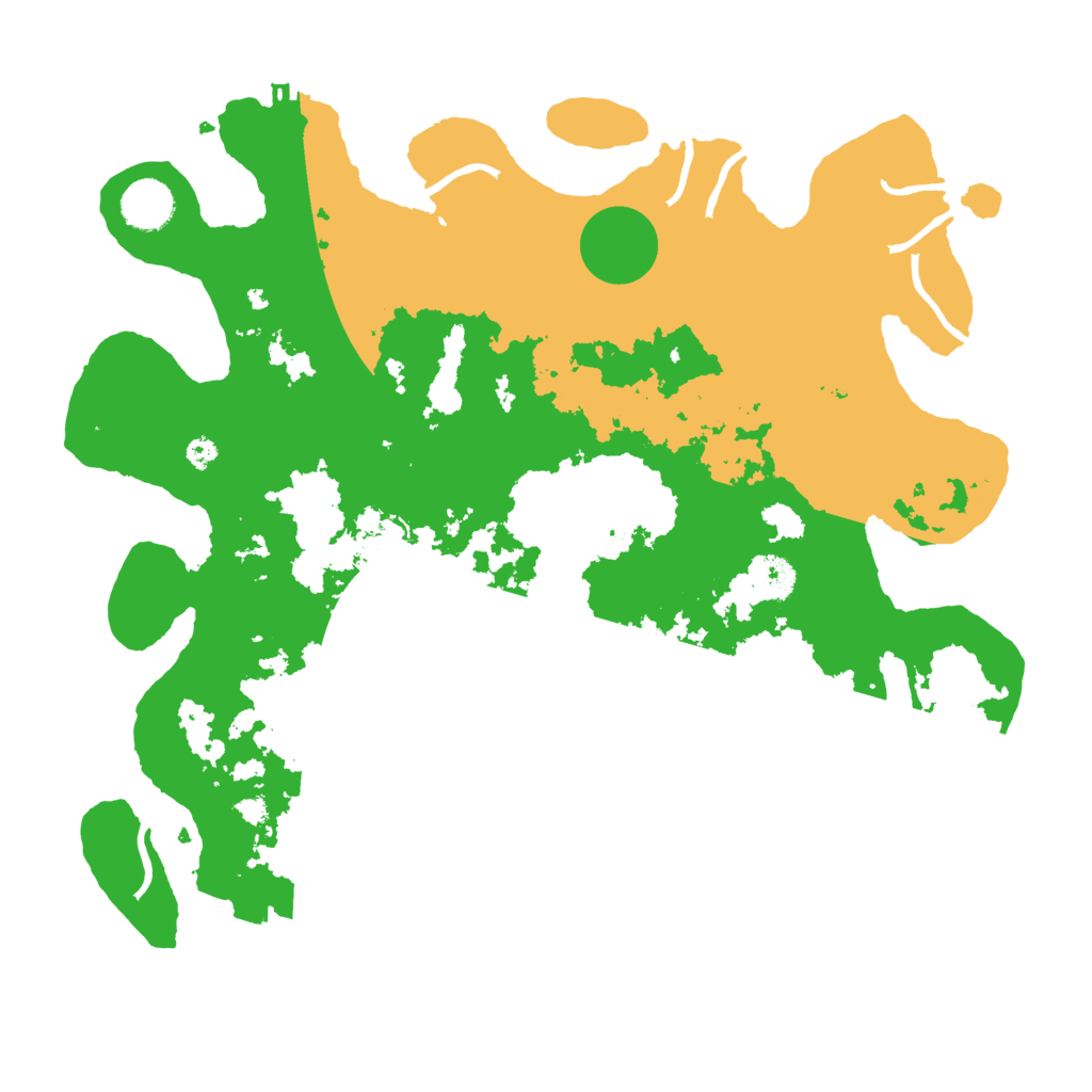 Biome Rust Map: Procedural Map, Size: 3700, Seed: 23300902