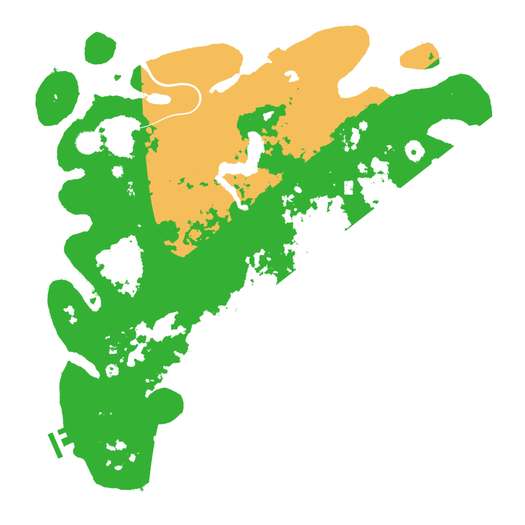Biome Rust Map: Procedural Map, Size: 4000, Seed: 1579092900
