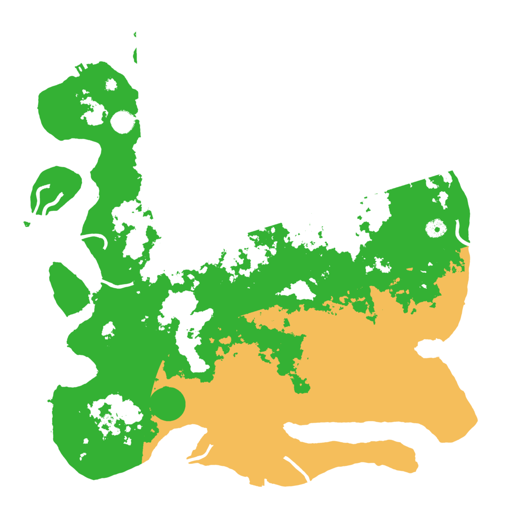 Biome Rust Map: Procedural Map, Size: 4000, Seed: 9274