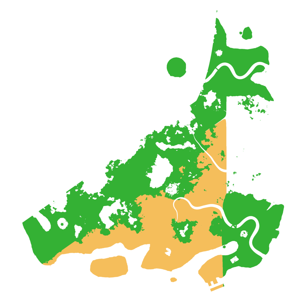 Biome Rust Map: Procedural Map, Size: 4250, Seed: 1621129438