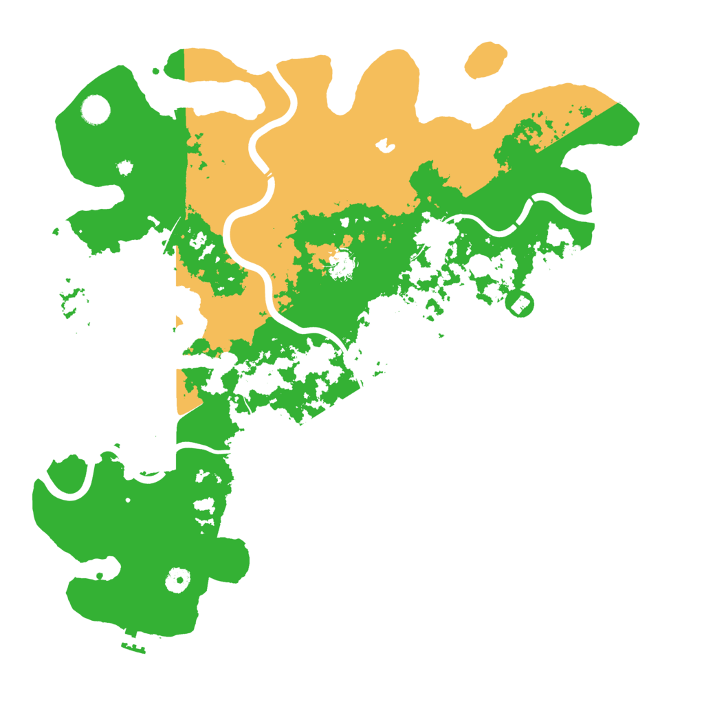 Biome Rust Map: Procedural Map, Size: 4250, Seed: 551588847