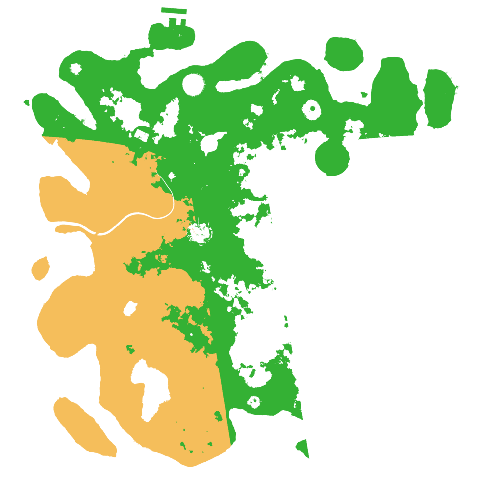 Biome Rust Map: Procedural Map, Size: 4000, Seed: 6219582