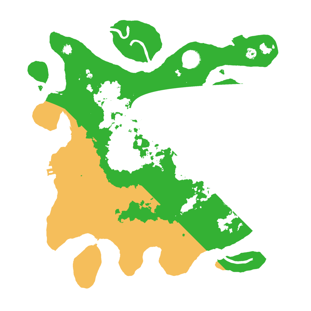 Biome Rust Map: Procedural Map, Size: 3000, Seed: 107740321