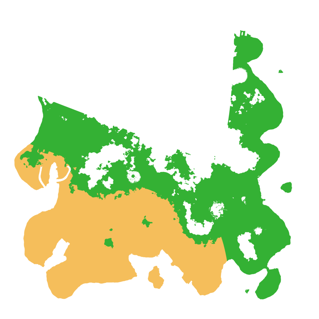 Biome Rust Map: Procedural Map, Size: 3850, Seed: 33987