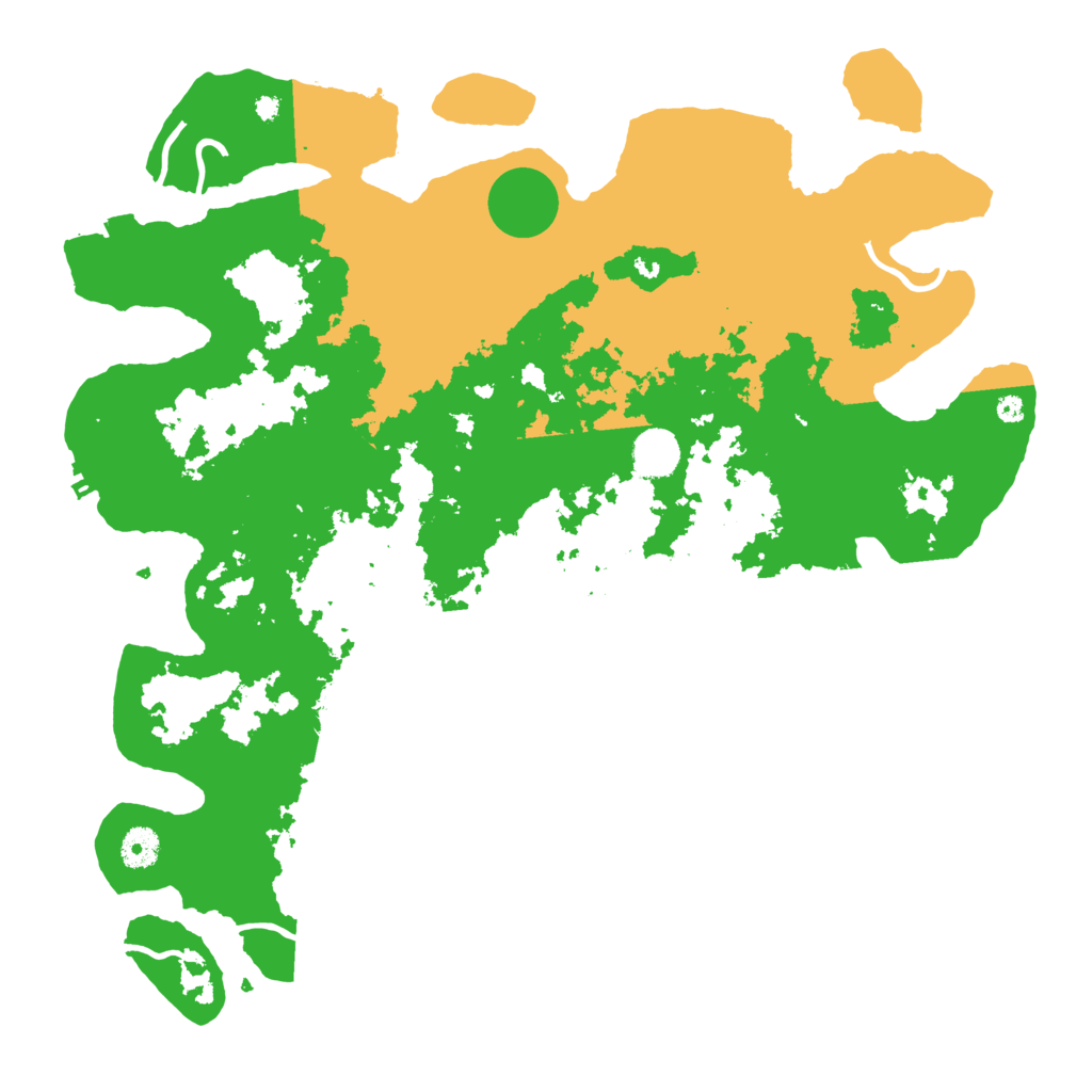 Biome Rust Map: Procedural Map, Size: 4100, Seed: 69486132