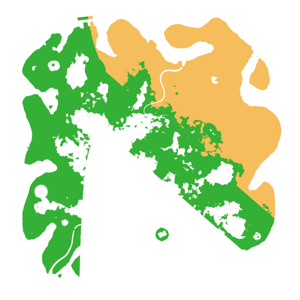 Biome Rust Map: Procedural Map, Size: 4000, Seed: 64392032