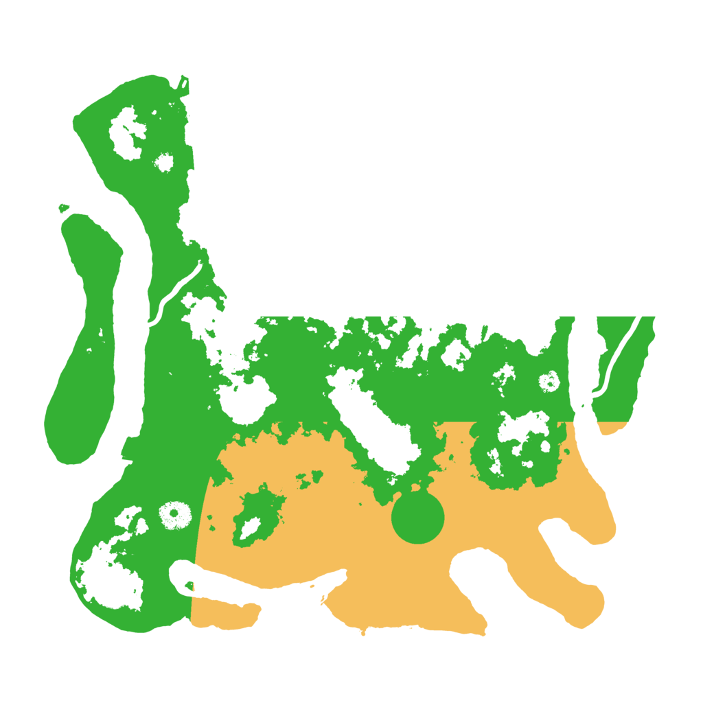 Biome Rust Map: Procedural Map, Size: 3500, Seed: 861056243