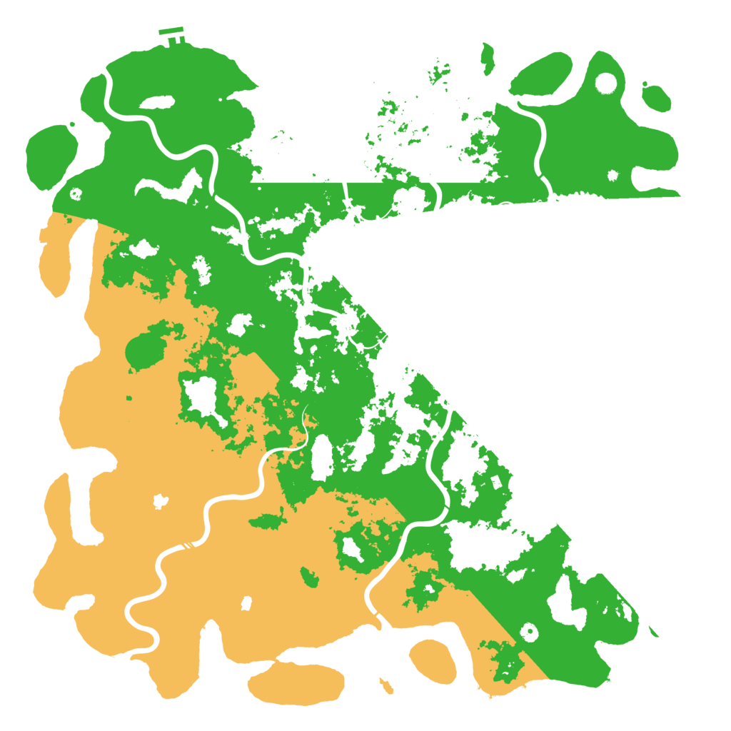 Biome Rust Map: Procedural Map, Size: 6000, Seed: 471902338