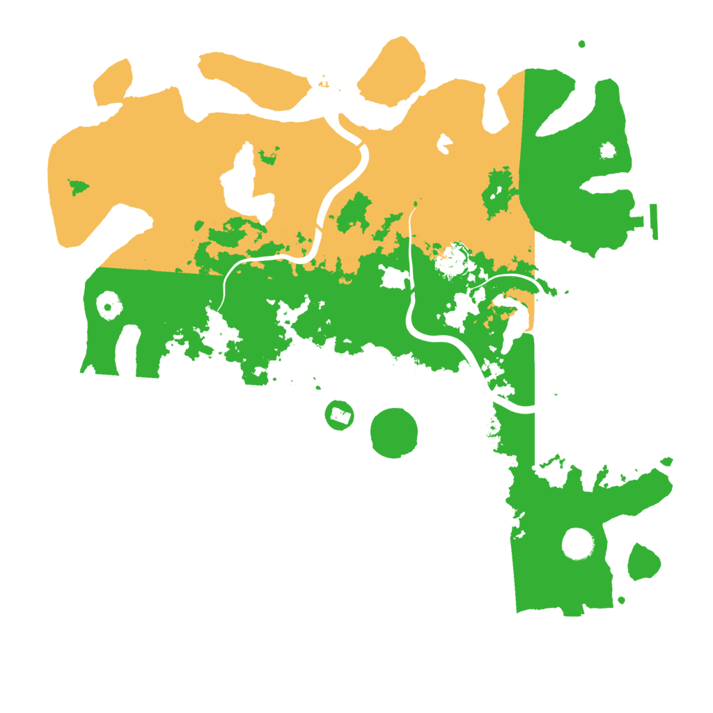 Biome Rust Map: Procedural Map, Size: 4000, Seed: 47538512