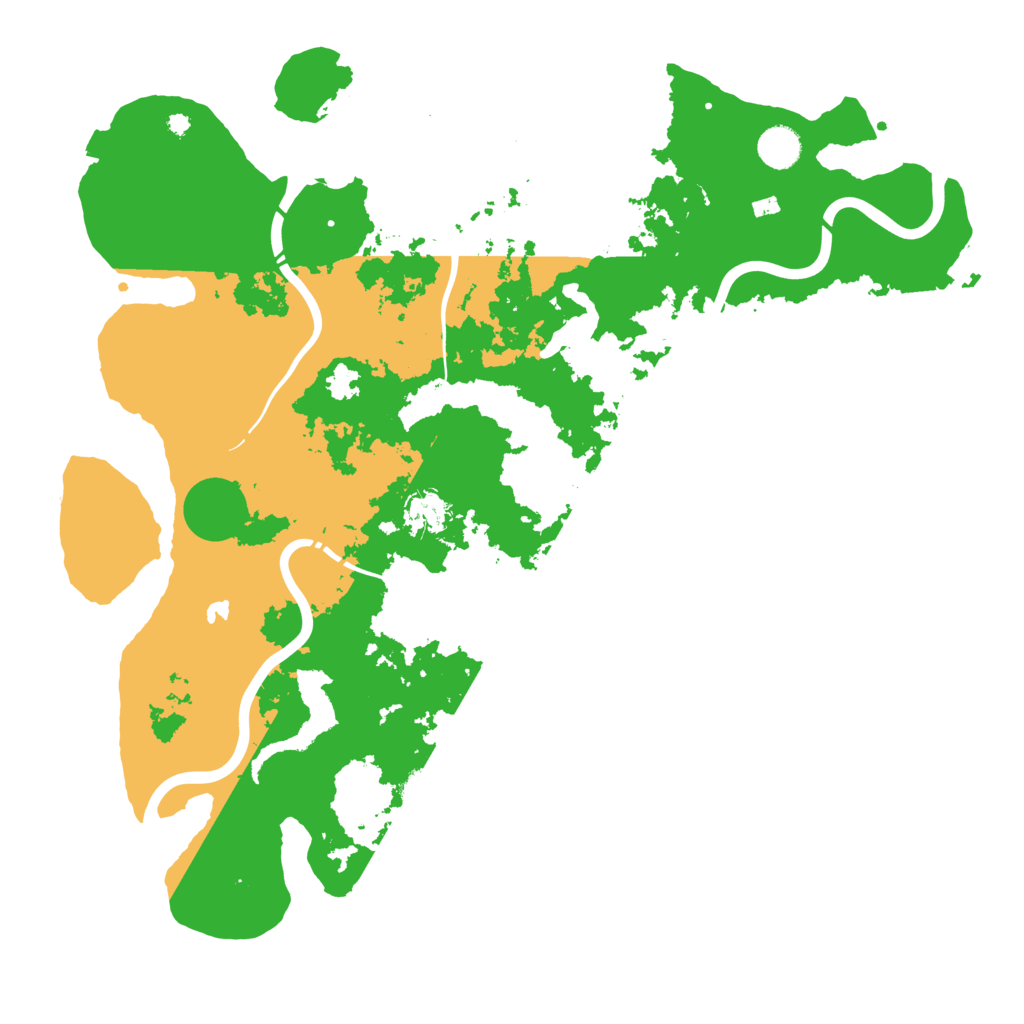Biome Rust Map: Procedural Map, Size: 4250, Seed: 36446941