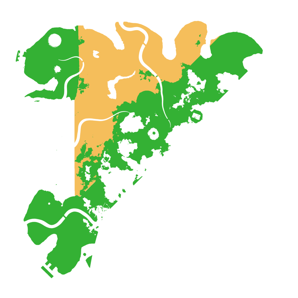 Biome Rust Map: Procedural Map, Size: 4000, Seed: 1807309750